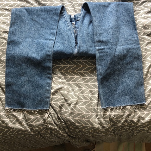 Vintage Rustler Women's Denim Jeans Straight Legs - Picture 5 of 8